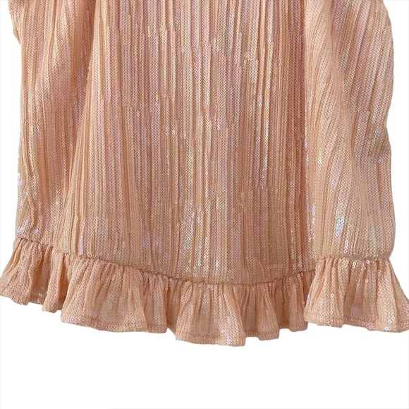 NWT Anthropologie Amelie Blush Beaded Cami sz 2 - Picture 7 of 10